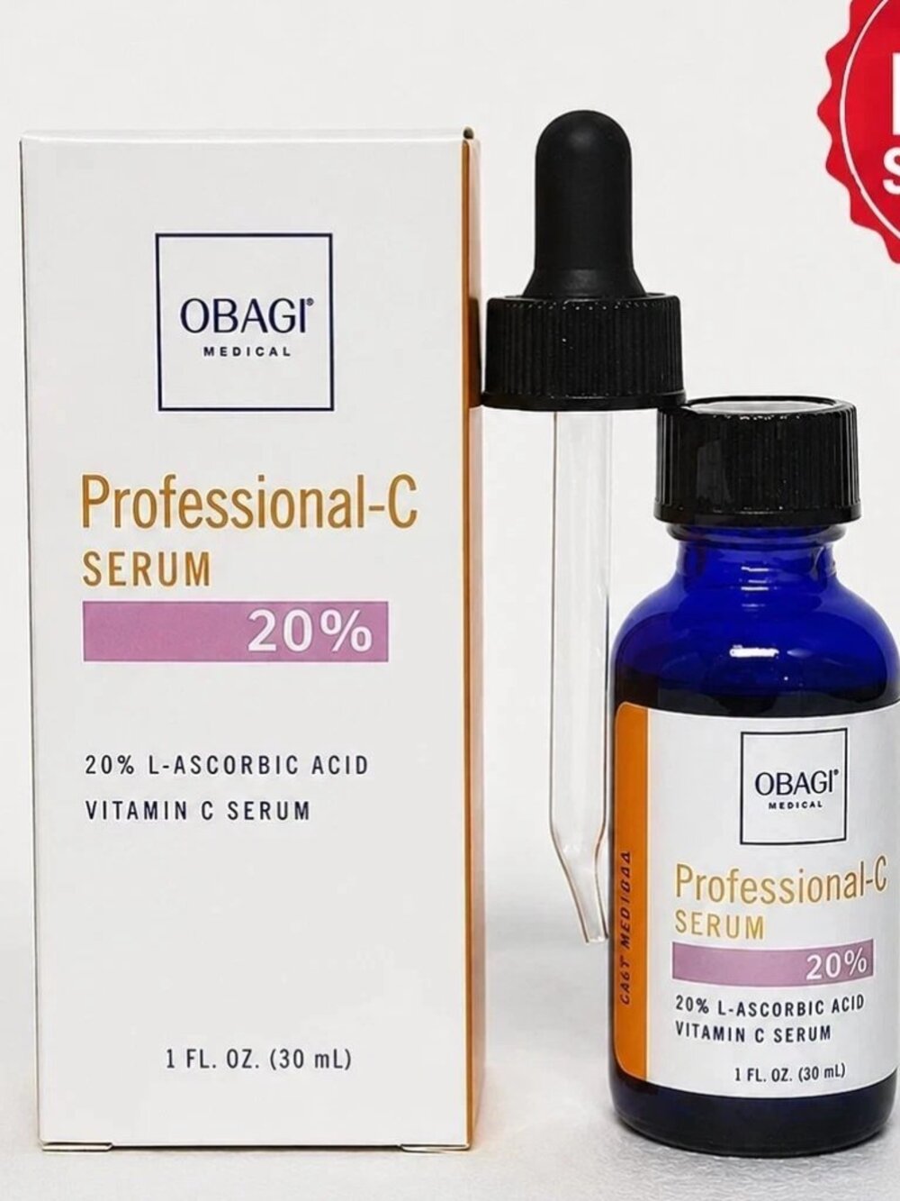 Obagi Professional-C 20% Vitamin C Serum 1oz Face Skincare Vitamin C Serum New